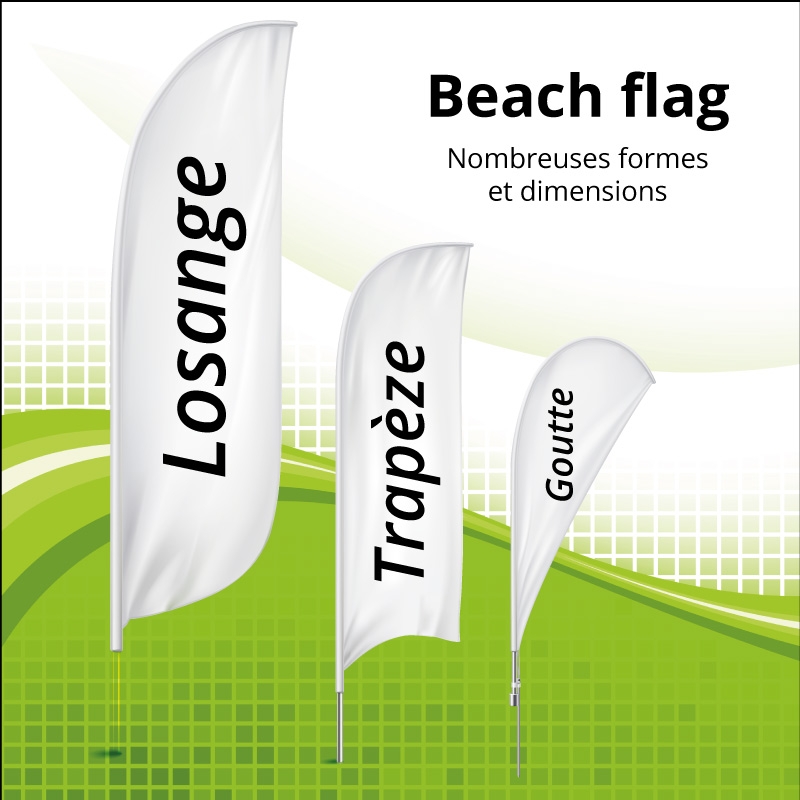 Beach flag